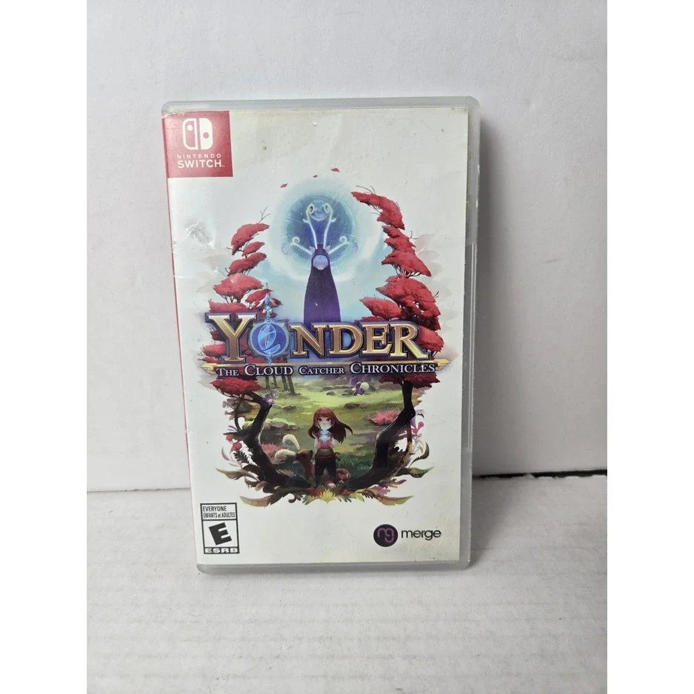 Nintendo Switch‎ game Yonder The Cloud Catcher Chronicles with case